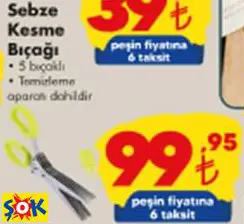 SEBZE KESME BIÇAĞI
